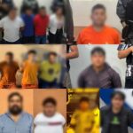 Trece presuntos extorsionadores fueron capturados en diferentes operativos policiales