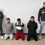 Aprehendimos a tres sujetos presuntos implicados en una muerte violenta en Ambato