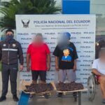POLICÍA NACIONAL APREHENDE A TRES CIUDADANOS E INCAUTA 255 PEPINOS DE MAR EN OPERATIVO CONTRA DELITOS AMBIENTALES EN GUAYAQUIL