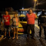 Policía aprehendió a tres presuntos extorsionadores en Napo