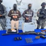Operativo policial en Esmeraldas permitió el decomiso de armas de fuego y municiones presuntamente vinculadas a actividades delictivas