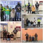 Policía Nacional retiró más de 136 mil dosis de droga y aprehendió a 10 sujetos en tres provincias del Ecuador