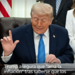 Trump asegura que “le encanta la inflación” tras saberse que los precios en EE.UU. aumentaron un 4,2%, la cifra más alta en tres años