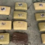 Decomisamos más de 11 kilos de marihuana transportados como encomienda en un bus de servicio público en Esmeraldas