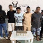 Cuatro presuntos integrantes de “Los Tiguerones” fueron aprehendidos en Esmeraldas