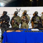 Decomisamos siete armas de fuego, 317 cartuchos y material logístico durante operativo en Esmeraldas