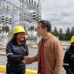 Presidente Noboa verifica avance de subestación Balsayán