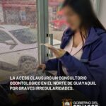 La ACESS clausuró un consultorio odontológico en el norte de Guayaquil por graves irregularidades