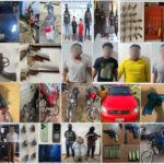 Operativo “Apolo 31” deja 10 capturados, armas incautadas y vehículos recuperados en Guayas