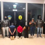 Aprehendimos a tres presuntos implicados en el delito de extorsión en Sucumbíos