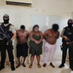 Tres sujetos aprehendidos con armas de fuego y sustancias sujetas a fiscalización en Eloy Alfaro