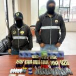 Policía Nacional decomisa municiones e insumos para armas de fuego durante operativo en Macas