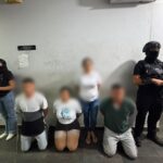 Policía Nacional aprehendió a cuatro ciudadanos por presunta extorsión tras denuncia de una víctima en Bolívar