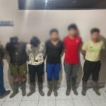 Aprehendimos a cinco ciudadanos por su presunta participación en actividad ilícita de recursos mineros en Imbabura