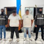 POLICÍA NACIONAL LIBERÓ A UNA VÍCTIMA DE SECUESTRO EXTORSIVO Y APREHENDIÓ A DOS PRESUNTOS IMPLICADOS EN CAÑAR