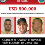 Quién es el “Diablo”, el criminal “más buscado” de Costa Rica capturado tras una compleja operación policial