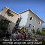 “Eran de cartón”: el colapso de más de 100 viviendas sociales turcas en el terremoto de Venezuela que pone bajo escrutinio el programa estrella de Chávez