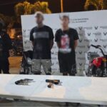 Dos presuntos integrantes del GDO “Los Tiguerones” fueron aprehendidos con armas de fuego en Esmeraldas