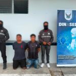 Policía Nacional captura en flagrancia a dos presuntos implicados en hecho violento en el distrito Florida