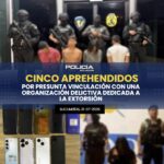 AFECTAMOS A UNA ORGANIZACIÓN DELICTIVA PRESUNTAMENTE DEDICADA A LA EXTORSIÓN EN SUCUMBÍOS