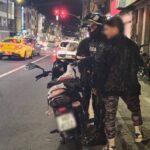 Operativo policial permitió retener una motocicleta e indicios vinculados al delito de usura en Ambato