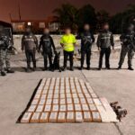 90 paquetes de cocaína fueron incautados en un contenedor con banano que tenía como destino Italia