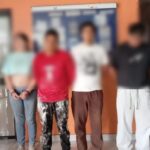 Cuatro ciudadanos aprehendidos por su presunta participación en el delito contra el derecho a la propiedad en Imbabura