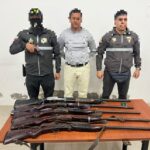 Golpe al delito: incautan cinco armas de fuego en Yaguachi