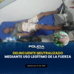 Aprehendimos a un sujeto armado tras repeler una agresión con uso legítimo de la fuerza en Esmeraldas