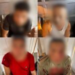 Aprehendimos a cuatro presuntos integrantes del grupo delictivo “Los Águilas” vinculados al secuestro y robo de vehículos en Guayas