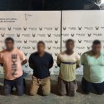 Seis detenidos en allanamientos realizados contra la extorsión en Esmeraldas