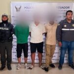 Policía recupera vehículo robado y aprehende a tres presuntos implicados en Orellana