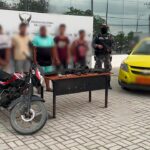 Cinco aprehendidos por presunta delincuencia organizada en Esmeraldas
