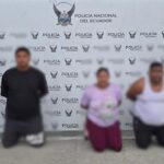 Golpe contundente a la extorsión con la aprehensión de cinco sujetos en Esmeraldas