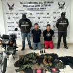 Policía aprehendió a dos personas por daño a bien ajeno en La Maná