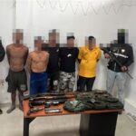 Golpe a las estructuras criminales “Águilas-Fatales”: cinco presuntos integrantes fueron aprehendidos en Guayas