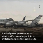 Las imágenes que revelan la destrucción causada por Irán en instalaciones militares de EE.UU.