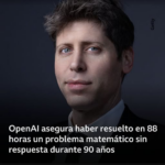 OpenAI asegura haber resuelto en 88 horas un problema matemático sin respuesta durante 90 años (y las acusaciones de plagio en su contra)
