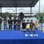 Operativo policial dejó una víctima liberada de secuestro y 7 sujetos aprehendidos en Manabí
