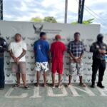 POLICÍA NACIONAL APREHENDIÓ A CUATRO PRESUNTOS IMPLICADOS EN LA MUERTE VIOLENTA DE DOS HERMANOS EN ESMERALDAS