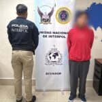 POLICÍA NACIONAL DETUVO EN GUAYAQUIL A UN SUJETO REQUERIDO POR LA JUSTICIA Y CON NOTIFICACIÓN ROJA DE INTERPOL POR UN PRESUNTO DELITO SEXUAL