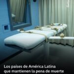 Los países de América Latina que mantienen la pena de muerte en sus legislaciones