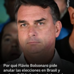 Por qué Flávio Bolsonaro pide anular las elecciones en Brasil y qué posibilidades tiene de lograrlo, según los expertos